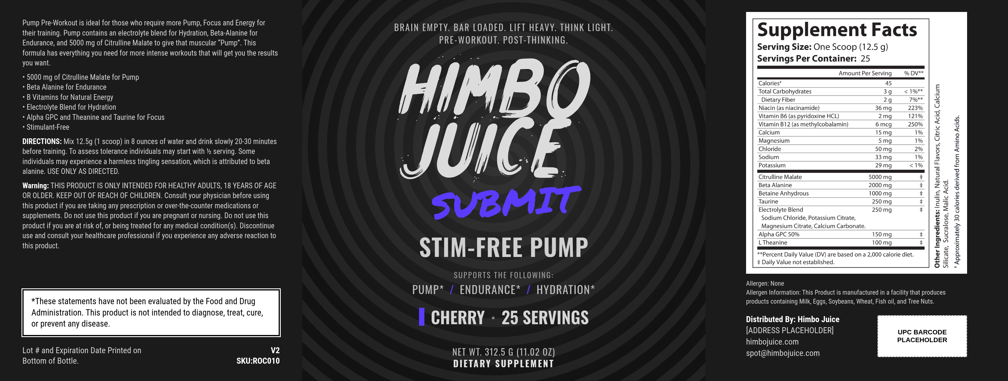 Full SUBMIT label